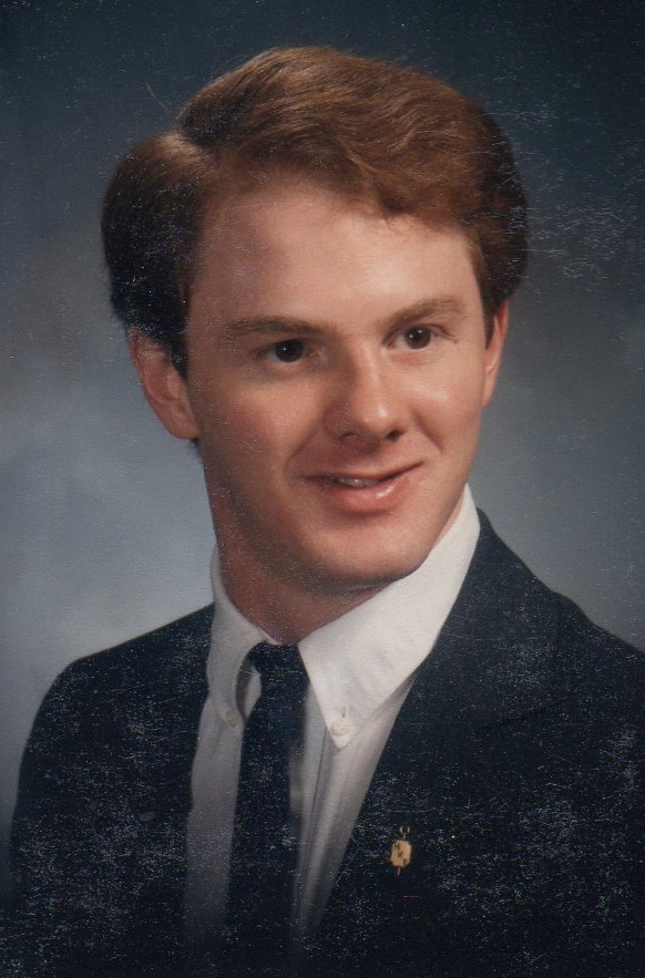 Bob's college graduation picture